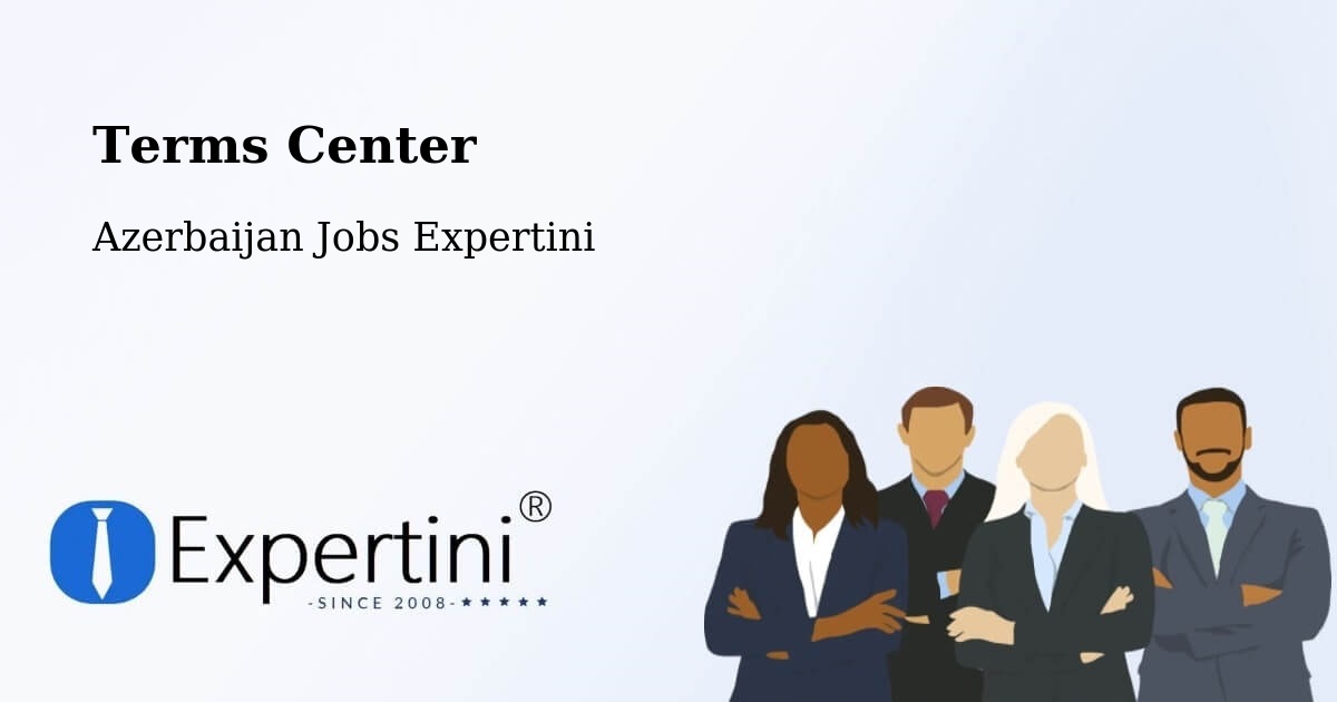 Terms of Service – Mincivan - Azerbaijan Jobs Expertini
